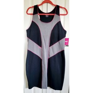 Ryka XL Block Dress Athletic Stretch Gray‎ Black Pink Fitted NWT RV $70